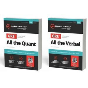 All the GRE: Effective Strategies & Practice from 99th Percentile Instructors --